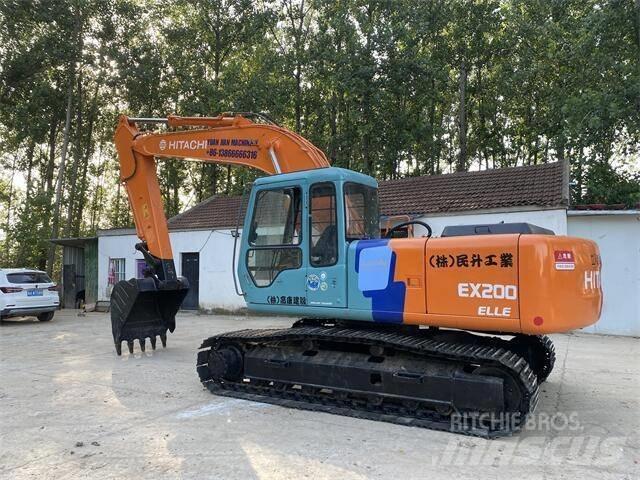 Hitachi EX200 Excavadoras sobre orugas