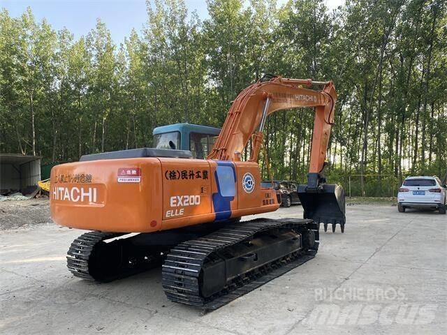 Hitachi EX200 Excavadoras sobre orugas