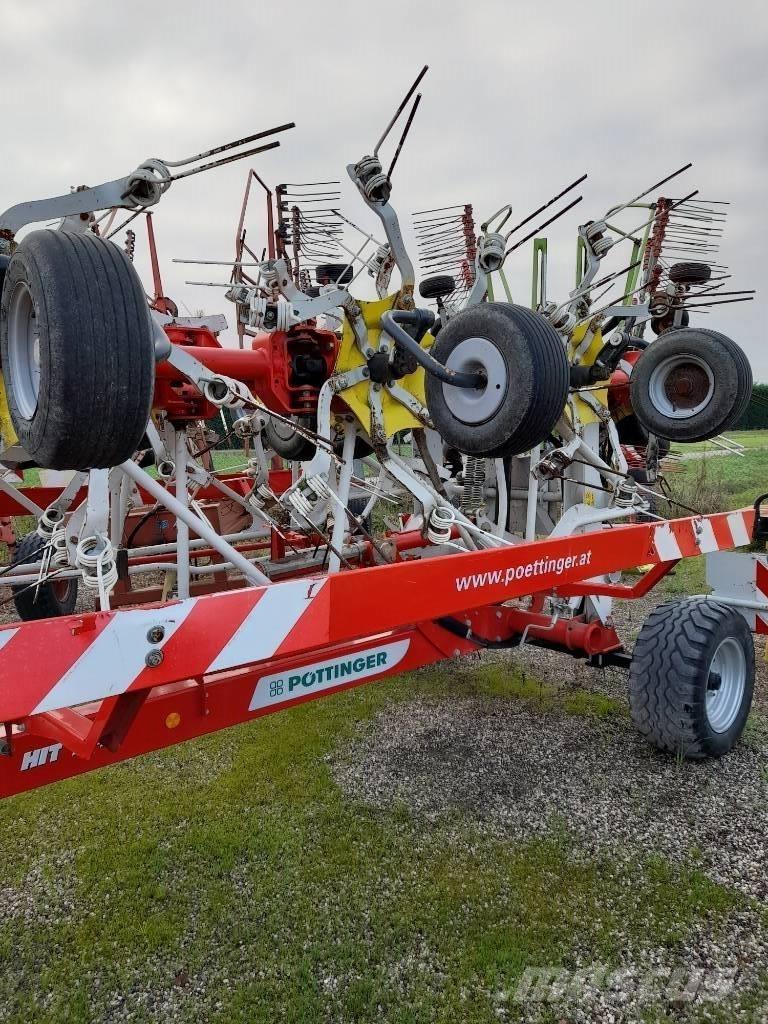 Pöttinger hit 12.14t Rastrilladoras y rastrilladoras giratorias
