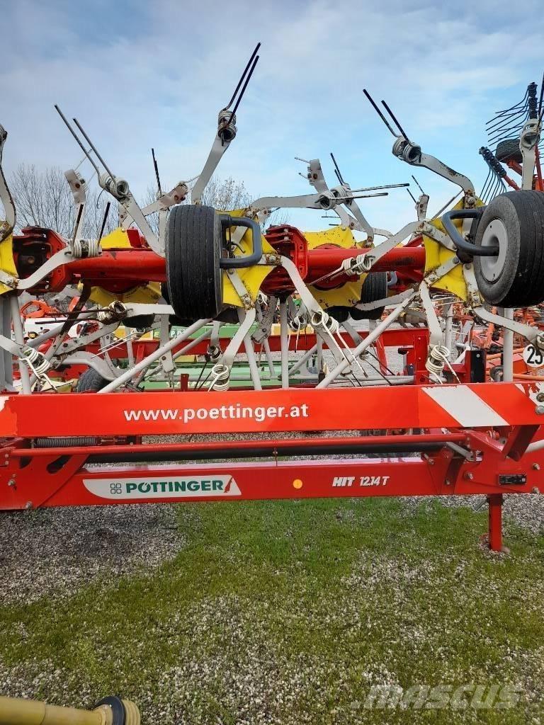 Pöttinger hit 12.14t Rastrilladoras y rastrilladoras giratorias
