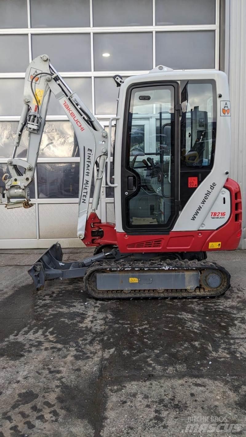 Takeuchi TB216AV4 Miniexcavadoras