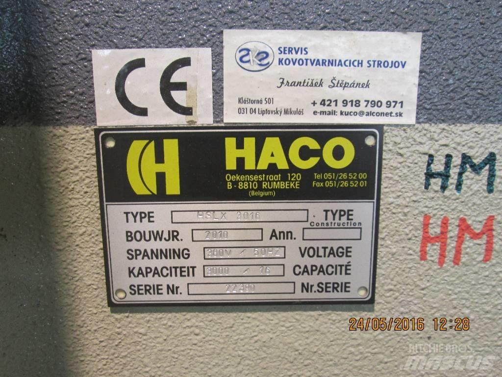  HACO HSLX 3016 Otros