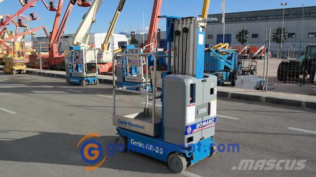 Genie GR 20 Plataformas con jaula de elevación