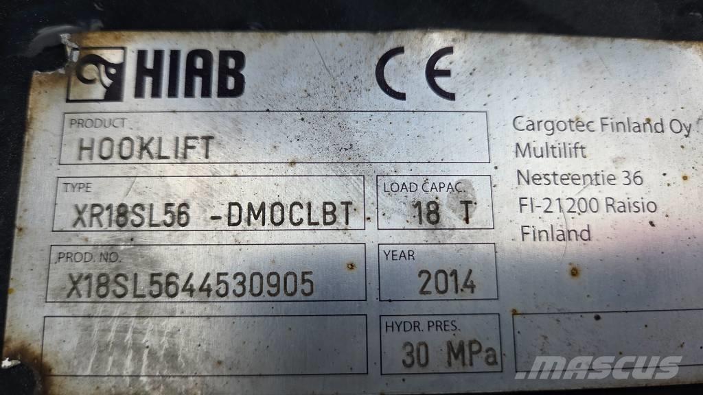 Volvo FM460 6X2*4 Camiones elevadores de gancho