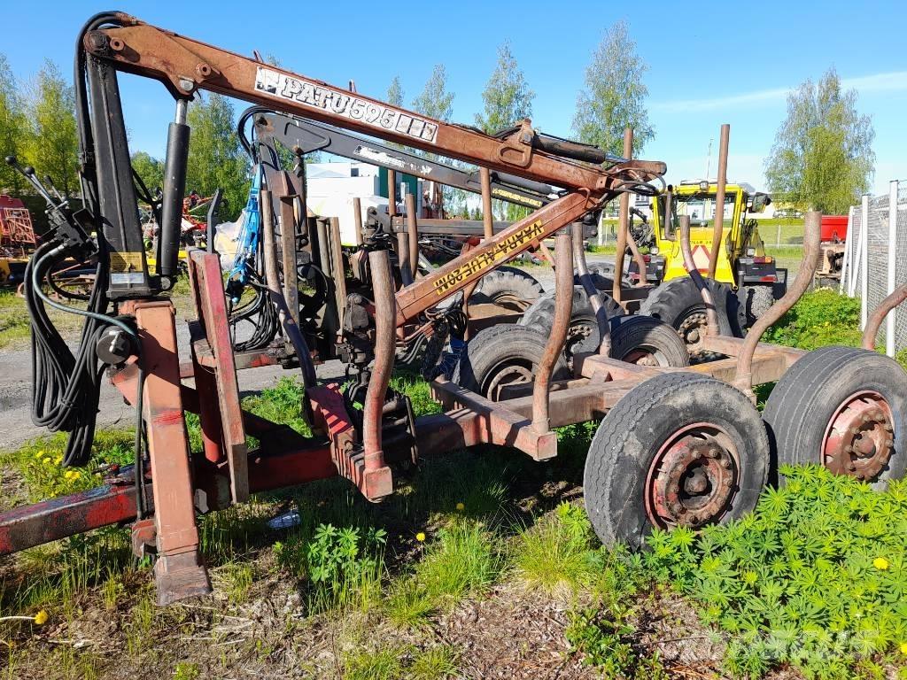 Patu 595+Metsäkärry Grúas y cargadoras