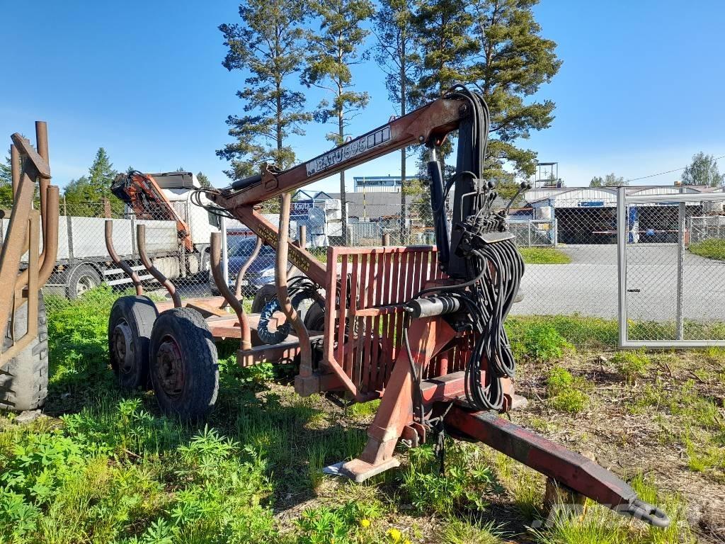 Patu 595+Metsäkärry Grúas y cargadoras