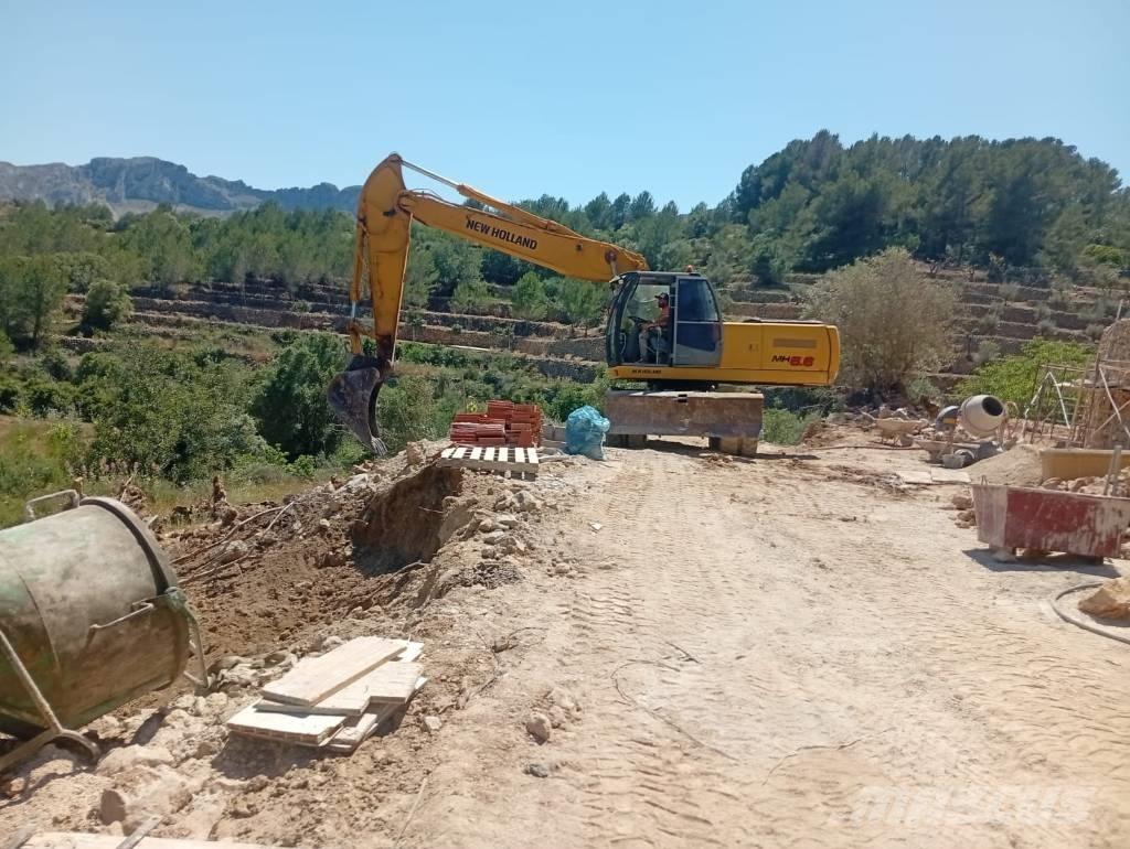 New Holland MH 6.6 Excavadoras de ruedas