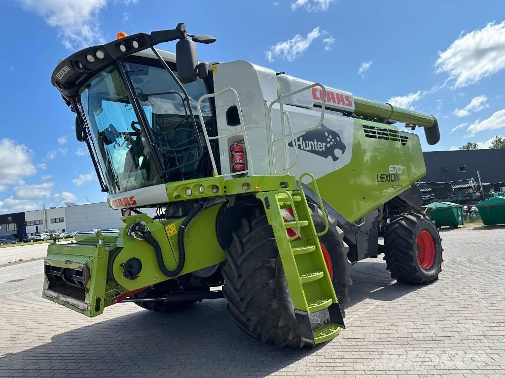 CLAAS Lexion 670 Cosechadoras combinadas