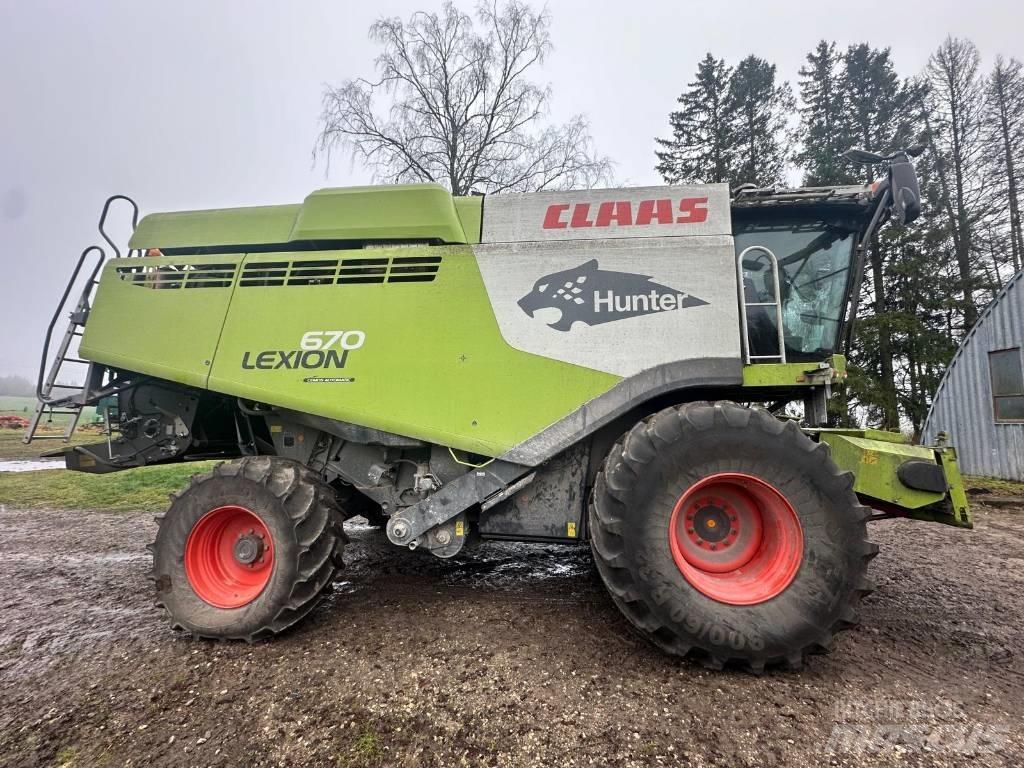 CLAAS Lexion 670 Cosechadoras combinadas