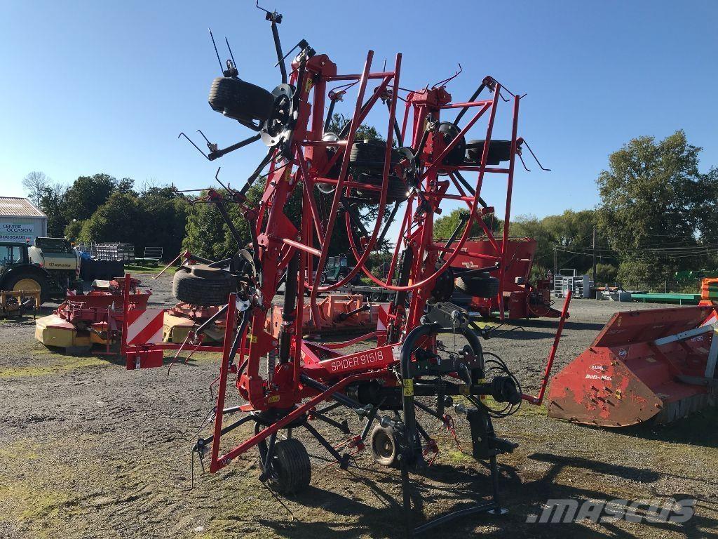 SIP SPIDER 915 / 8 Rastrilladoras y rastrilladoras giratorias