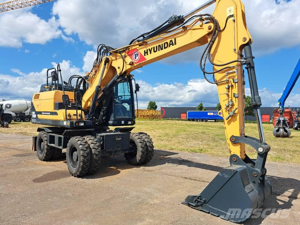 Hyundai HW 140 Excavadoras de ruedas