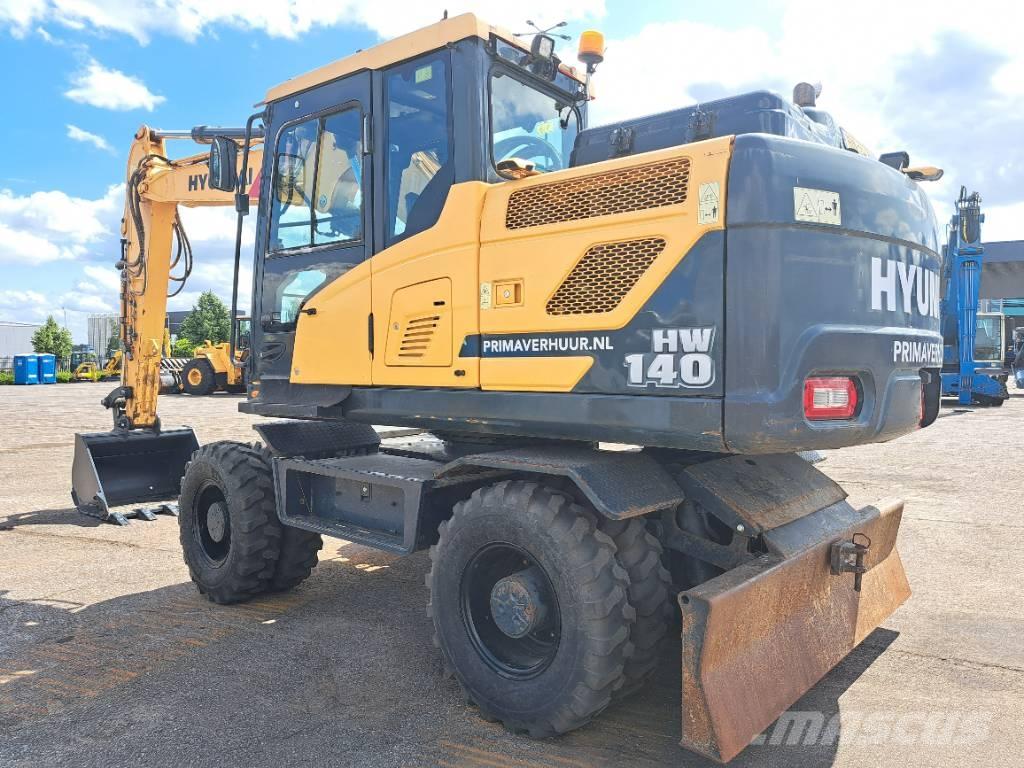 Hyundai HW 140 Excavadoras de ruedas
