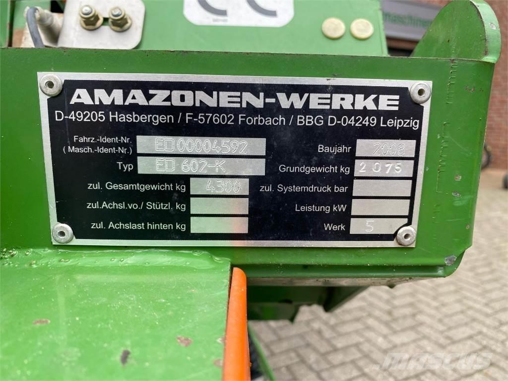 Amazone ED 602-K Sembradoras de alta precisión