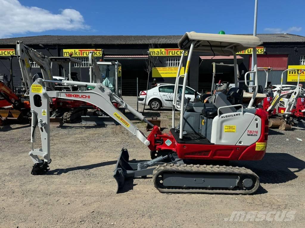 Takeuchi TB 216 Miniexcavadoras