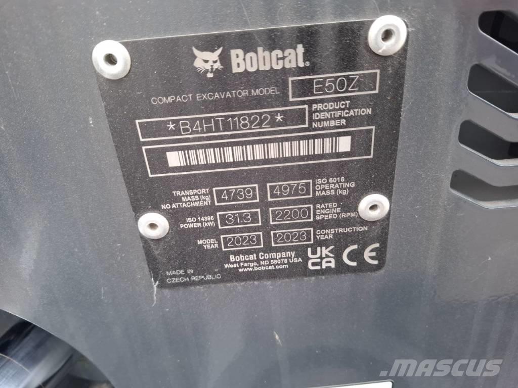 Bobcat E 50z Miniexcavadoras
