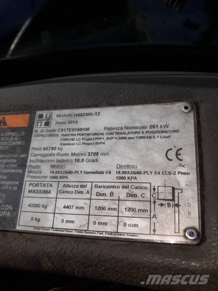 Hyster H48.00XMS-12 Camiones diesel