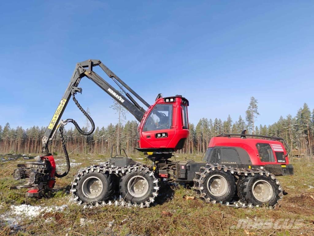 Komatsu 931 XC Cosechadoras
