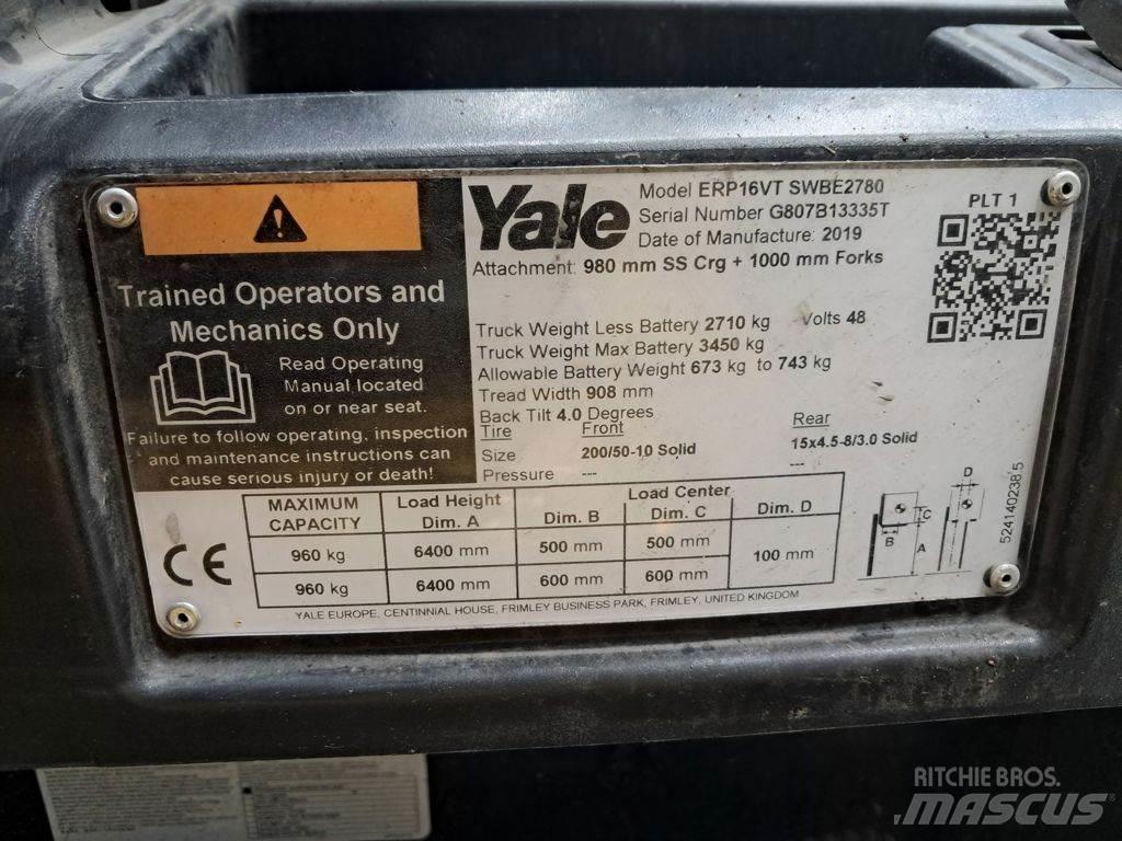 Yale ERP16VT Carretillas de horquilla eléctrica