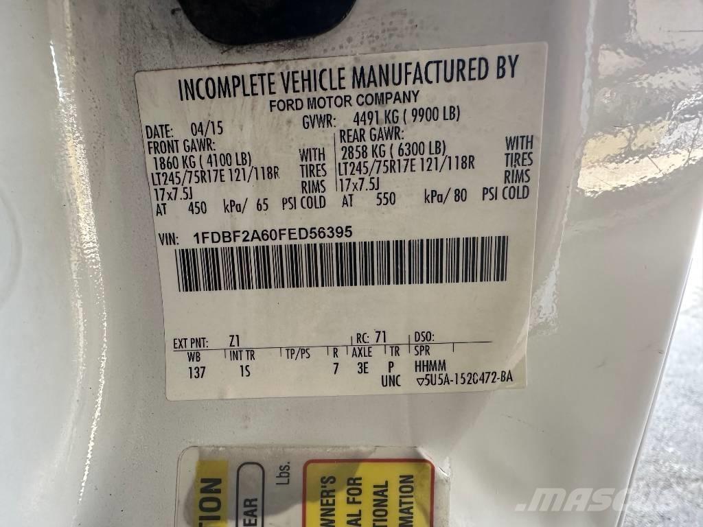 Ford F 250 SD Caja abierta/laterales abatibles