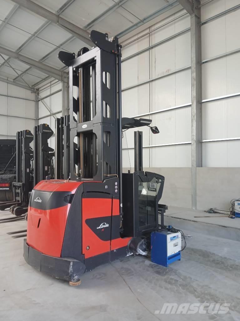 Linde K 10 Montacargas para pasillo estrecho