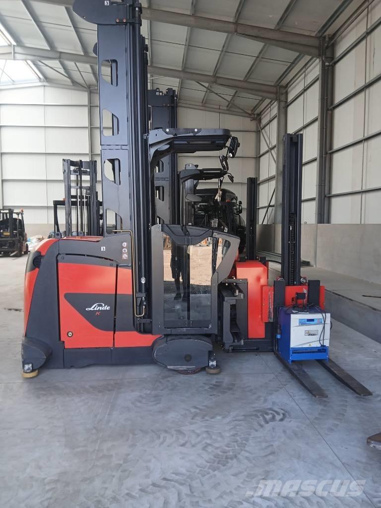 Linde K 10 Montacargas para pasillo estrecho