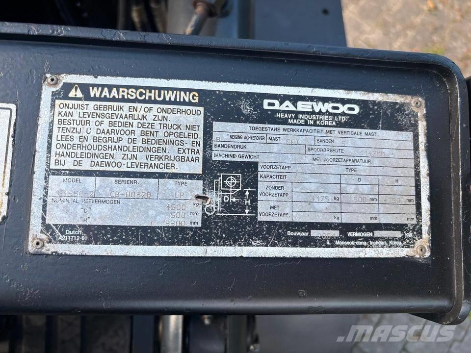 Daewoo G 45 SC Camiones LPG