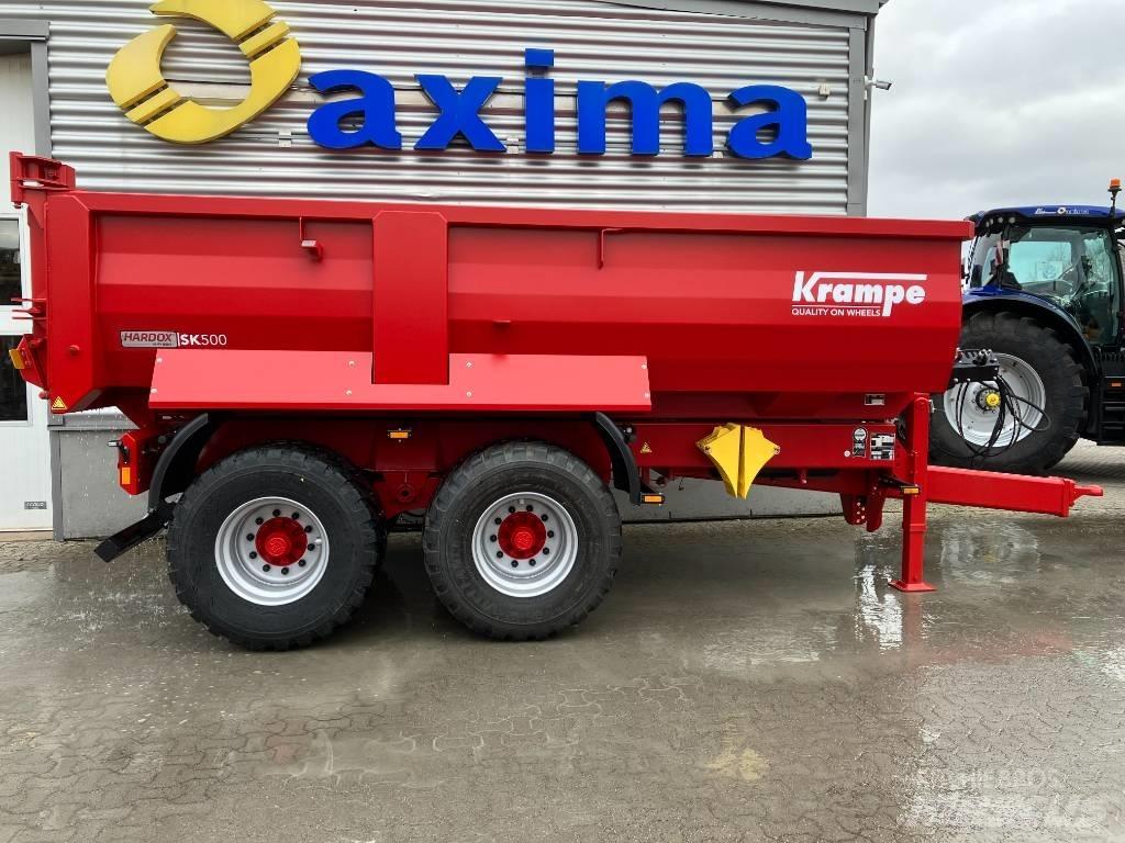 Krampe SK 500 Remolques con caja de volteo