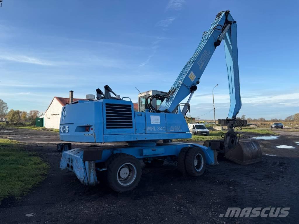 Terex Fuchs Mhl340 Manejadores de residuos industriales