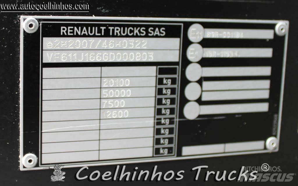 Renault T 380 Camiones con caja de remolque