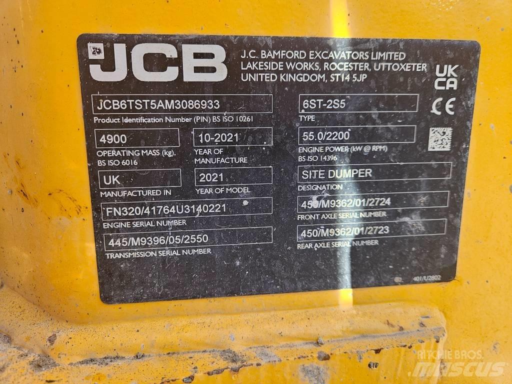 JCB 6ST-2S5 Camiones articulados