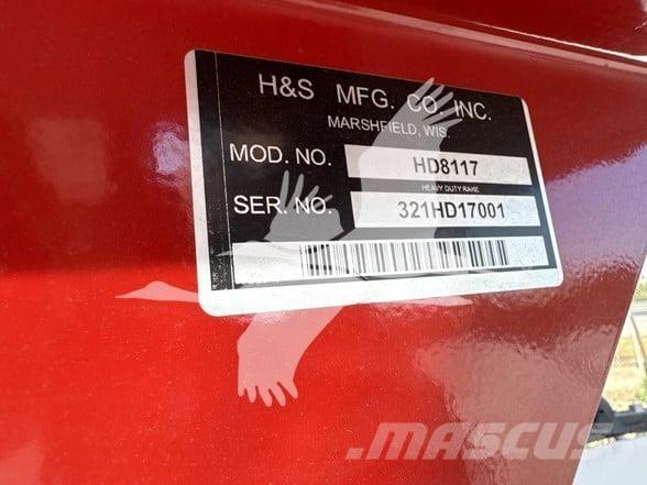 H&S 8117 Rastrilladoras y rastrilladoras giratorias