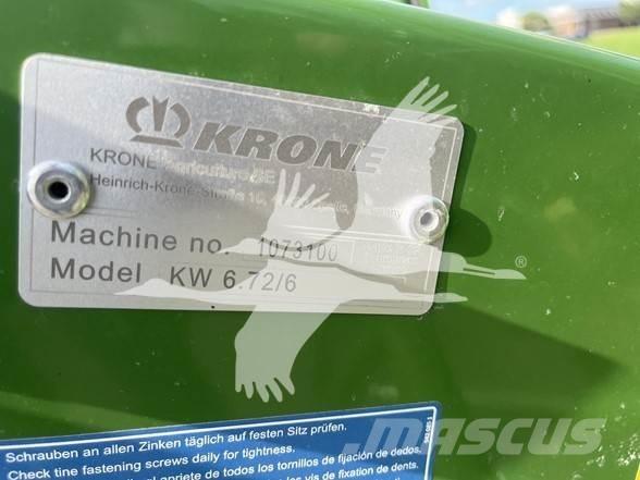 Krone KW6.72/6 Rastrilladoras y rastrilladoras giratorias