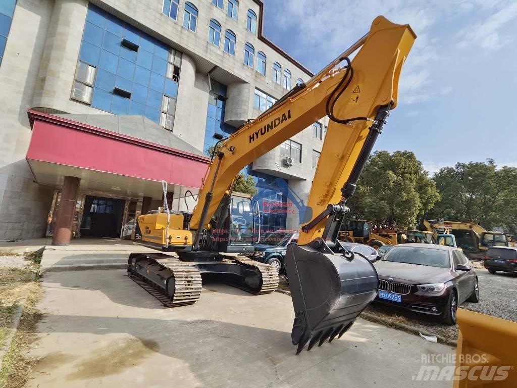 Hyundai 220 Excavadoras sobre orugas