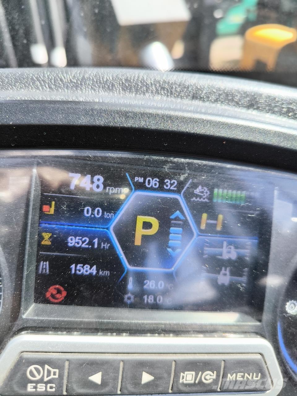 Hyundai 160D-9L Horquillas elevadoras para camión