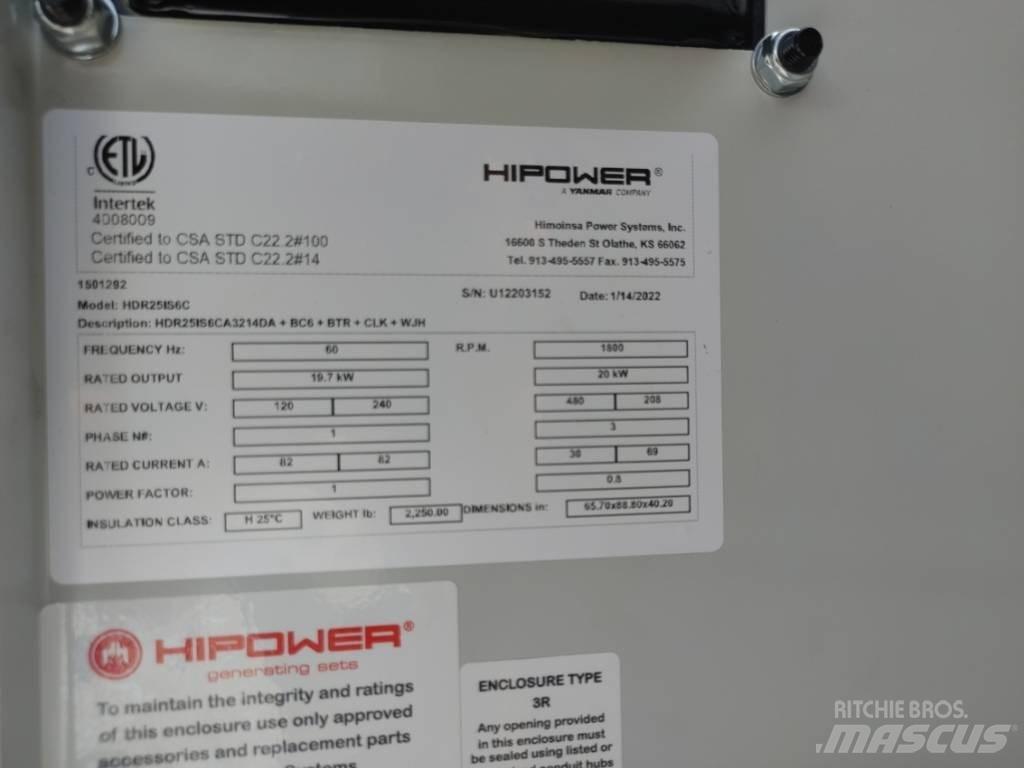 Hipower HRIW-25 Generadores diésel