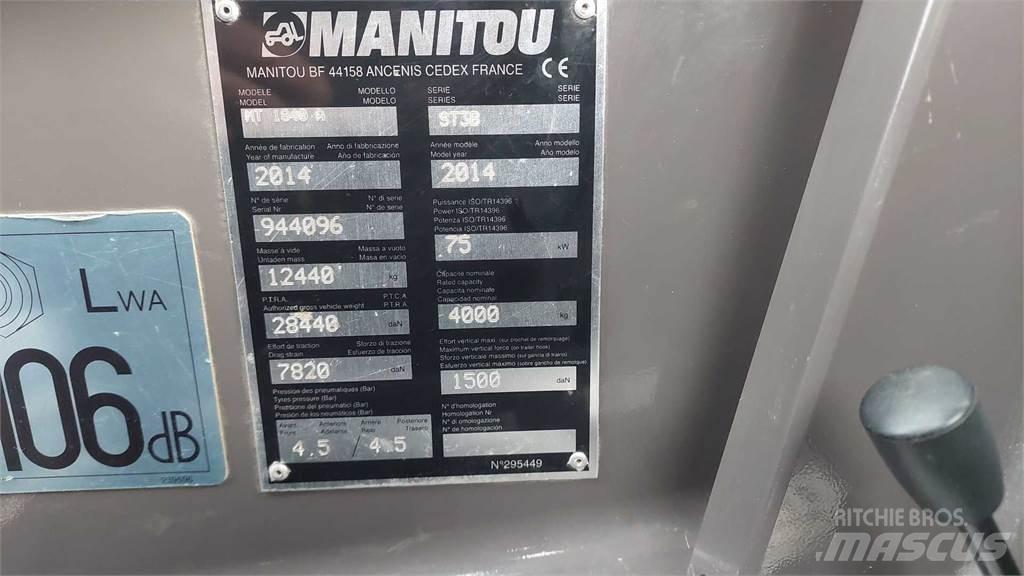 Manitou 1840MT Carretillas telescópicas