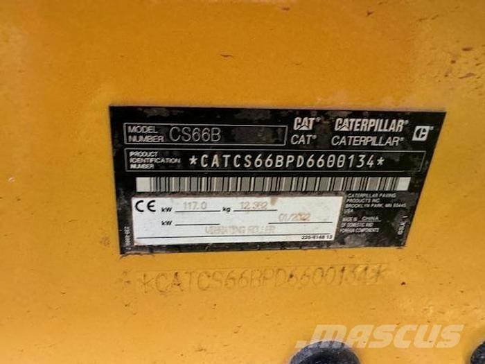 CAT CS 66B Rodillos de un solo tambor