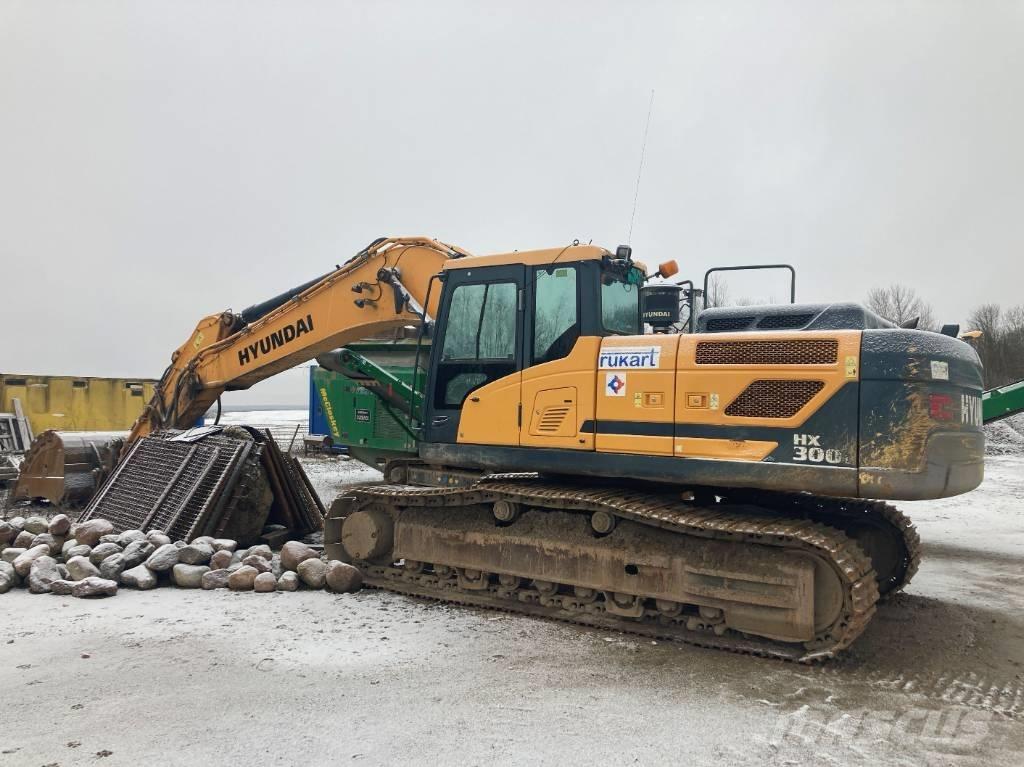 Hyundai HX 300 L Excavadoras sobre orugas