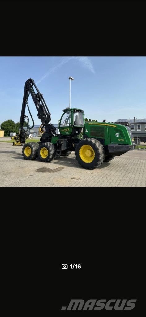 John Deere 1270E Cosechadoras