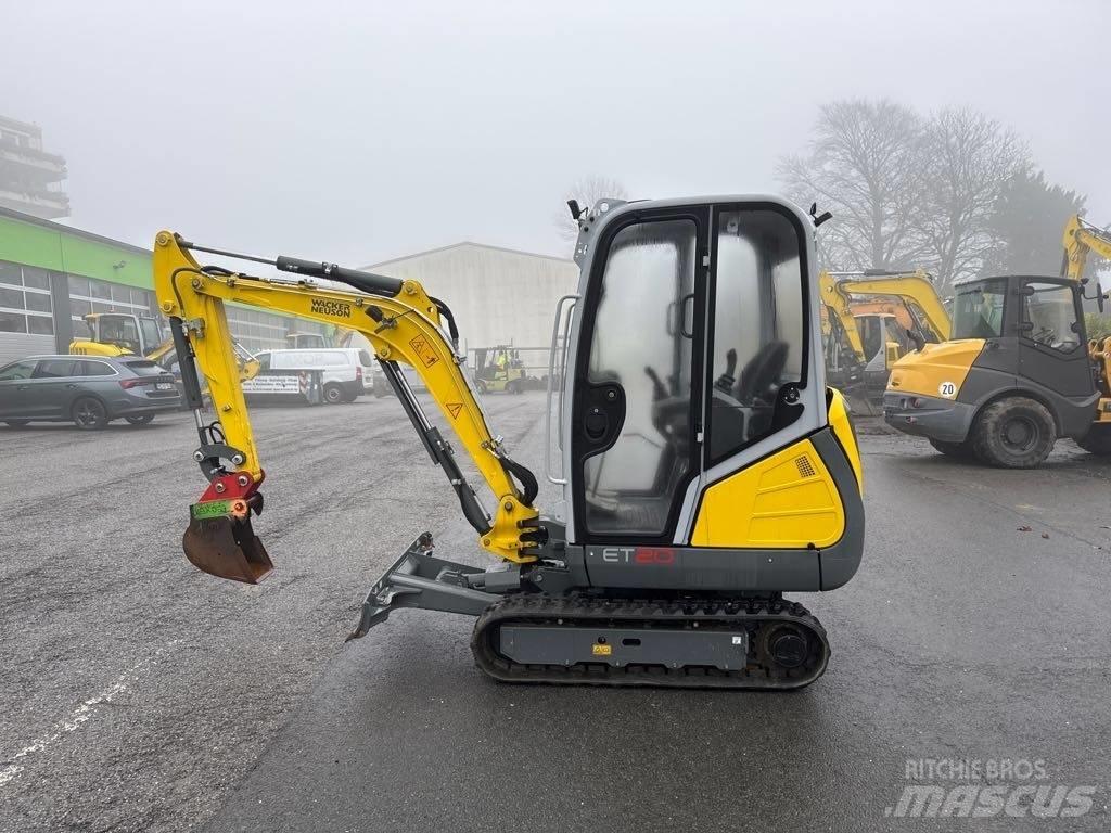 Wacker Neuson ET20 Excavadoras sobre orugas