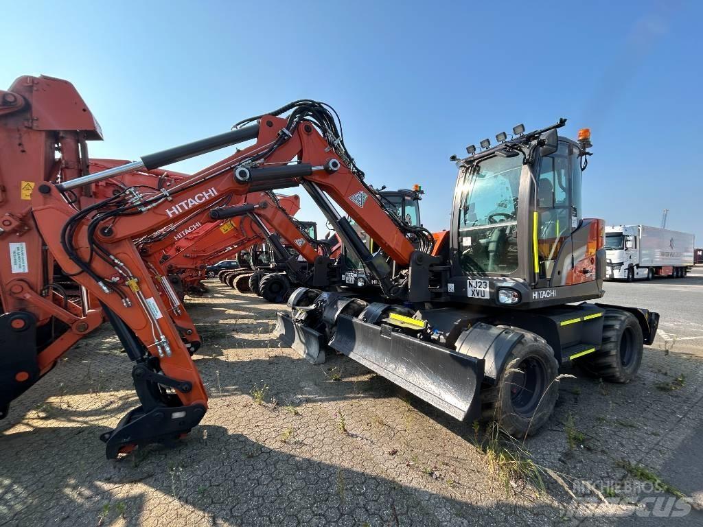 Hitachi ZX95W-7 Excavadoras de ruedas