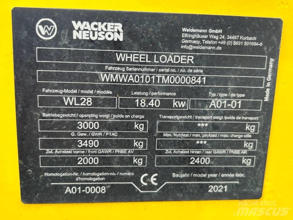 Wacker Neuson WL28 Cargadoras sobre ruedas