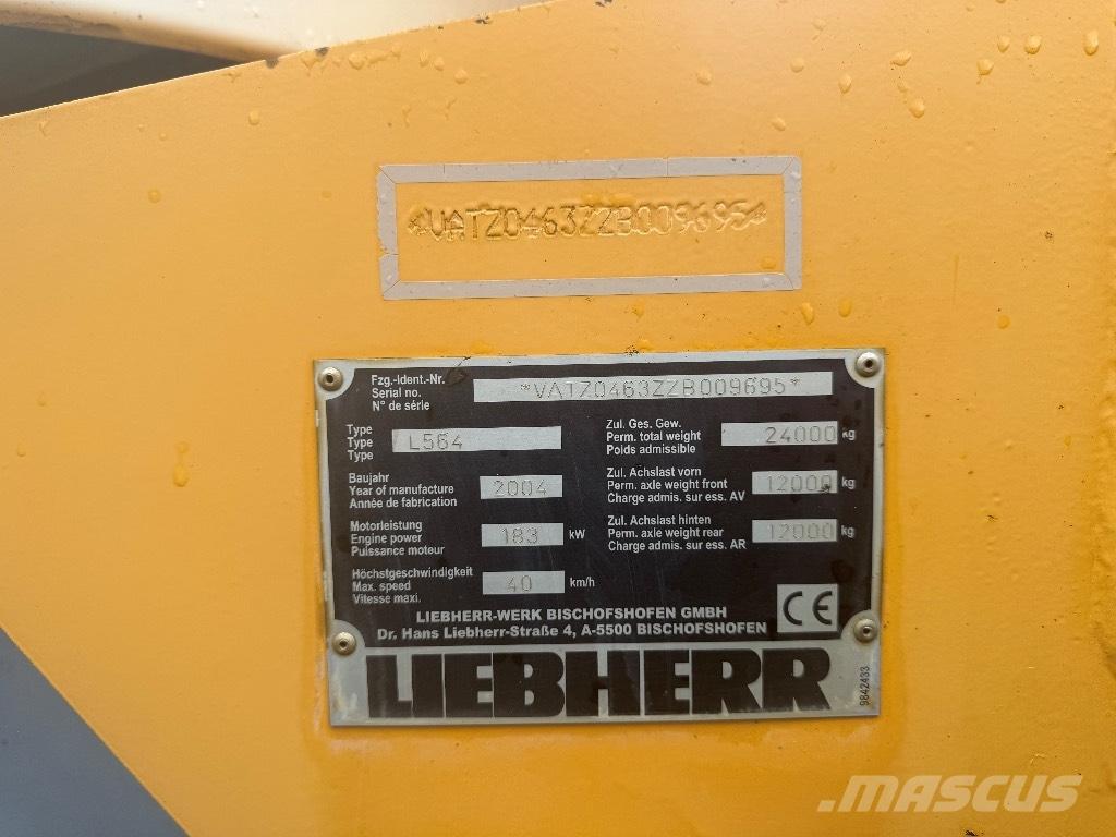 Liebherr L 564 Cargadoras sobre ruedas