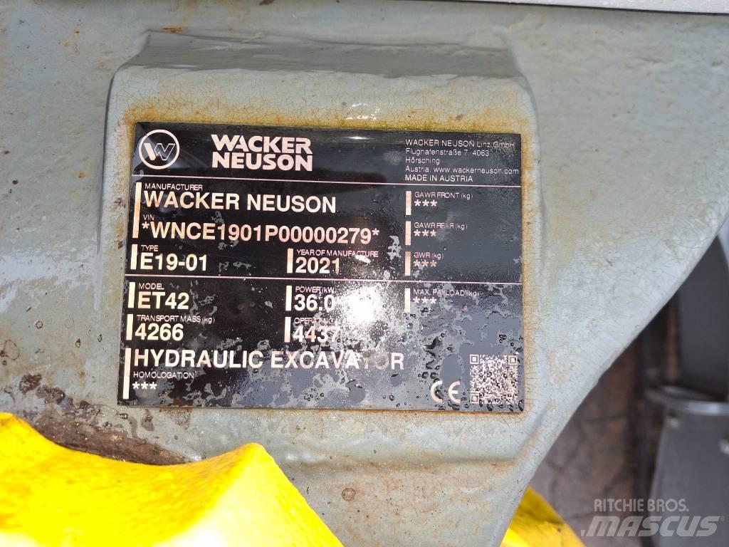 Wacker Neuson ET42 Excavadoras sobre orugas