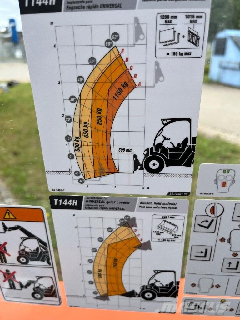 Ausa T 144 H Carretillas telescópicas