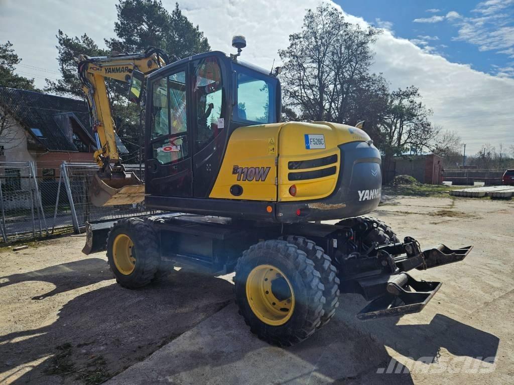 Yanmar B 110 W Retrocargadoras