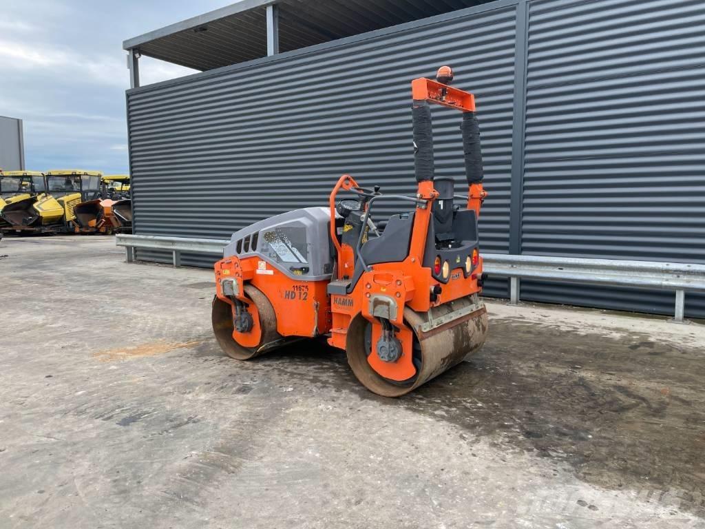 Hamm HD 12 VV Rodillos de doble tambor