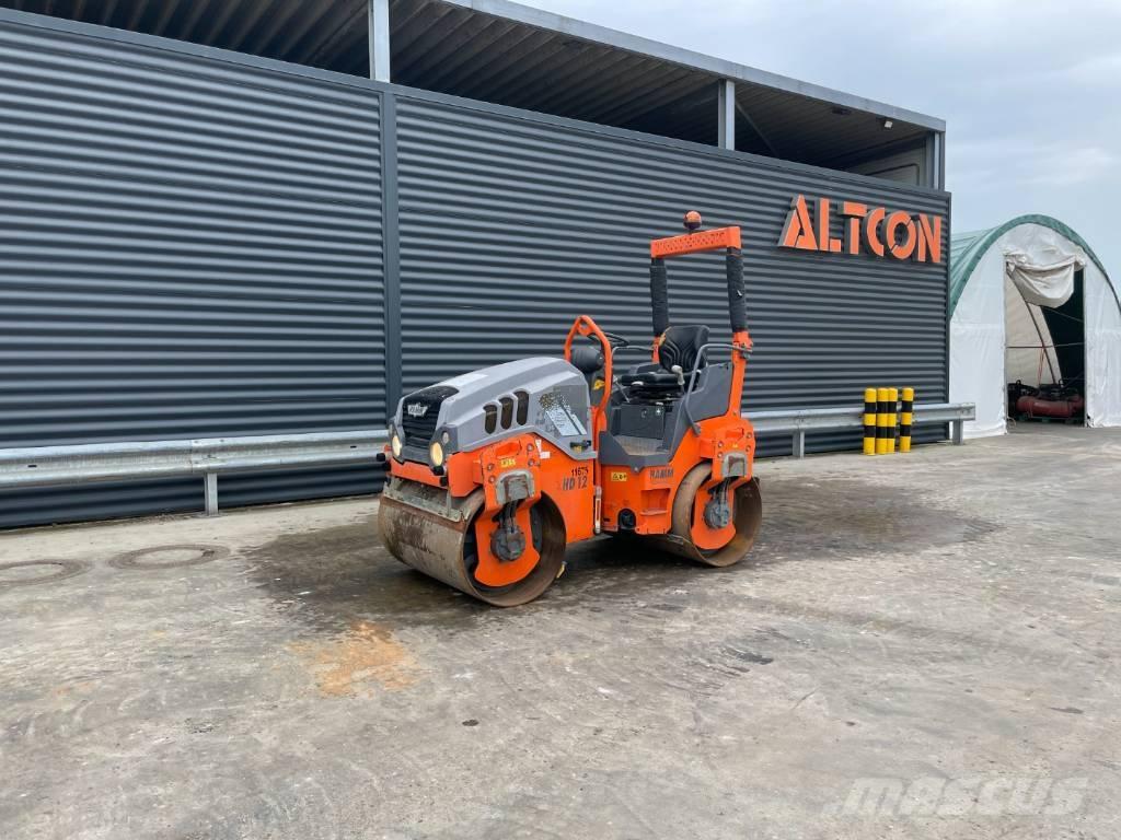 Hamm HD 12 VV Rodillos de doble tambor