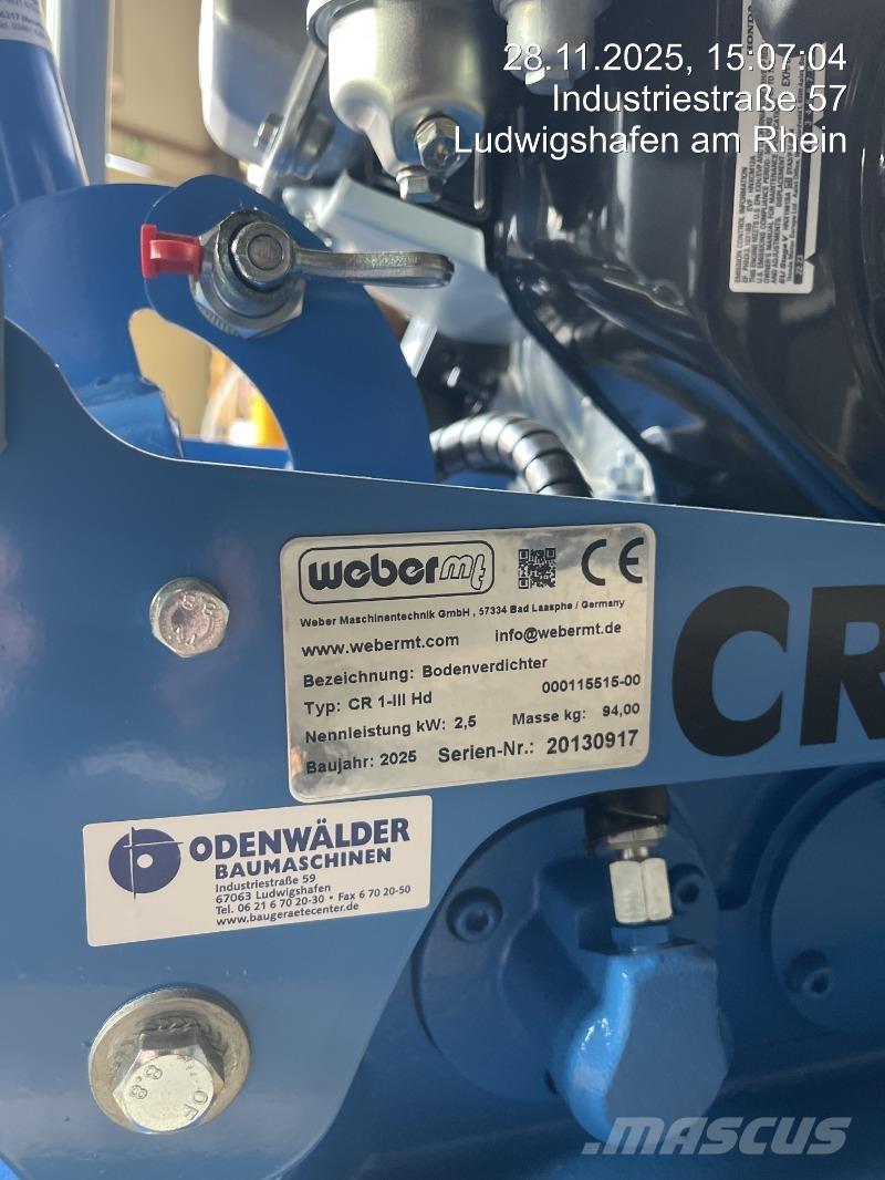 Weber CR1-III Hd Placas compactadoras