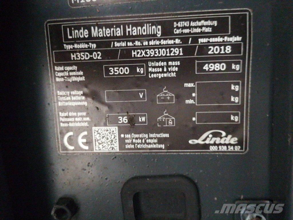 Linde H35D-02 Camiones diesel